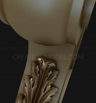 Corbels (KR_0384) 3D model for CNC machine